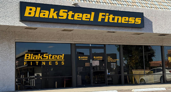 Blaksteel Fittness Sign